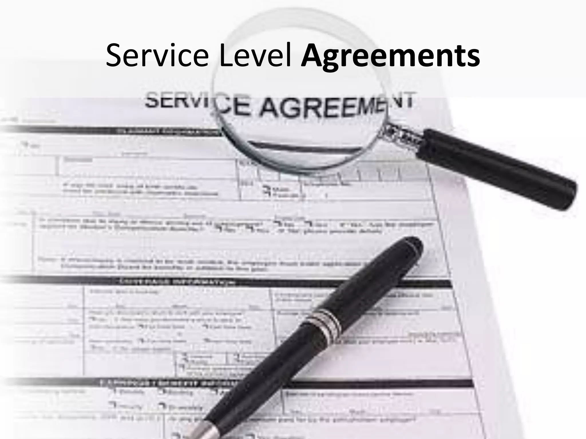 Service Level Agreements




#SPSPhilly @RHarbridge
 