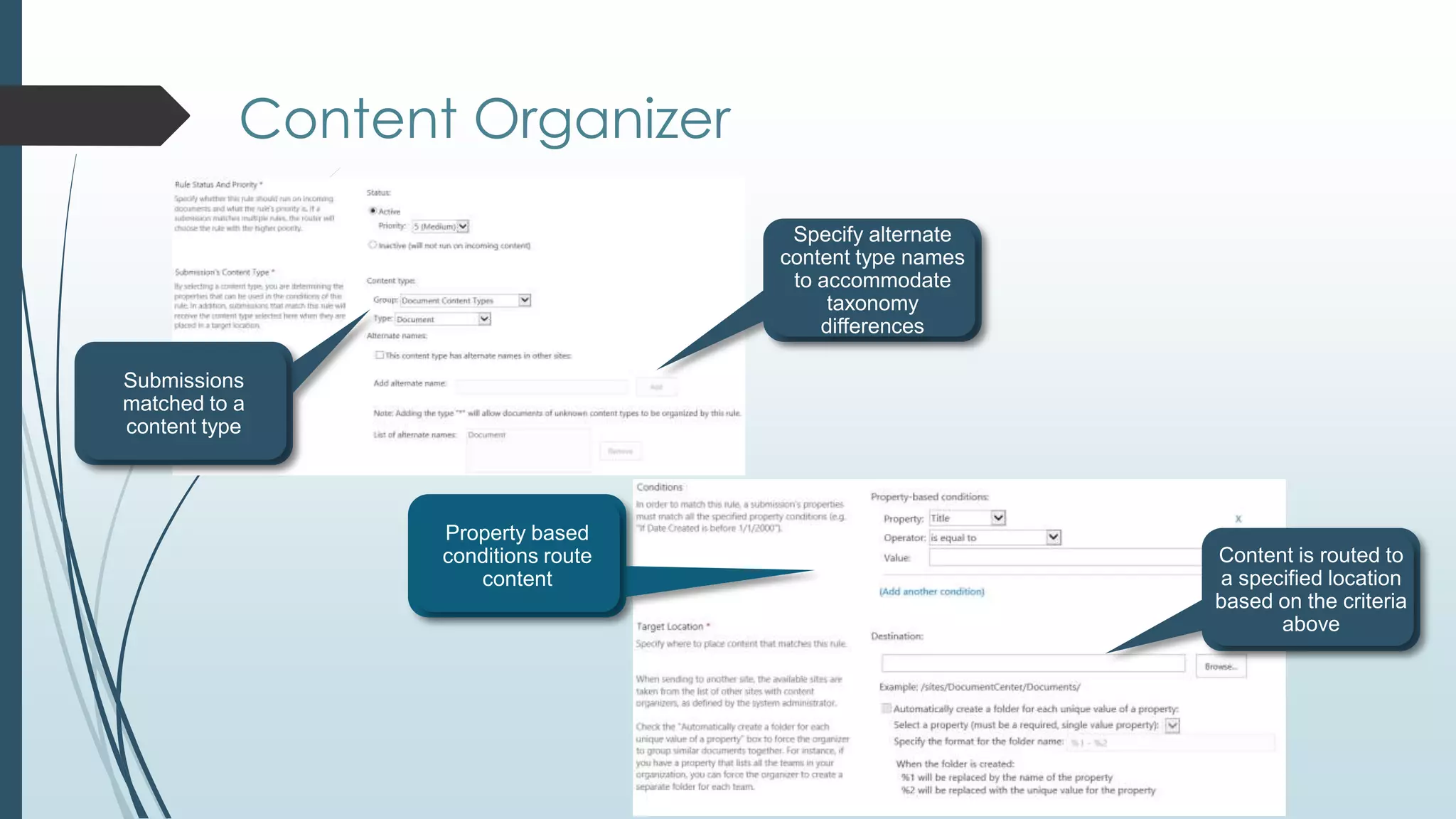 Content Organizer
 