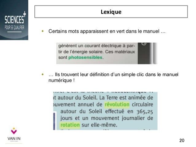 Sciences Pour Se Qualifier Présentation 2016