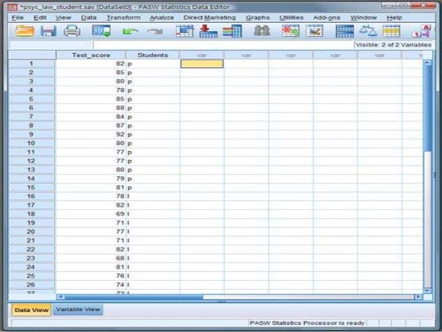 Statistical Package for the Social Sciences