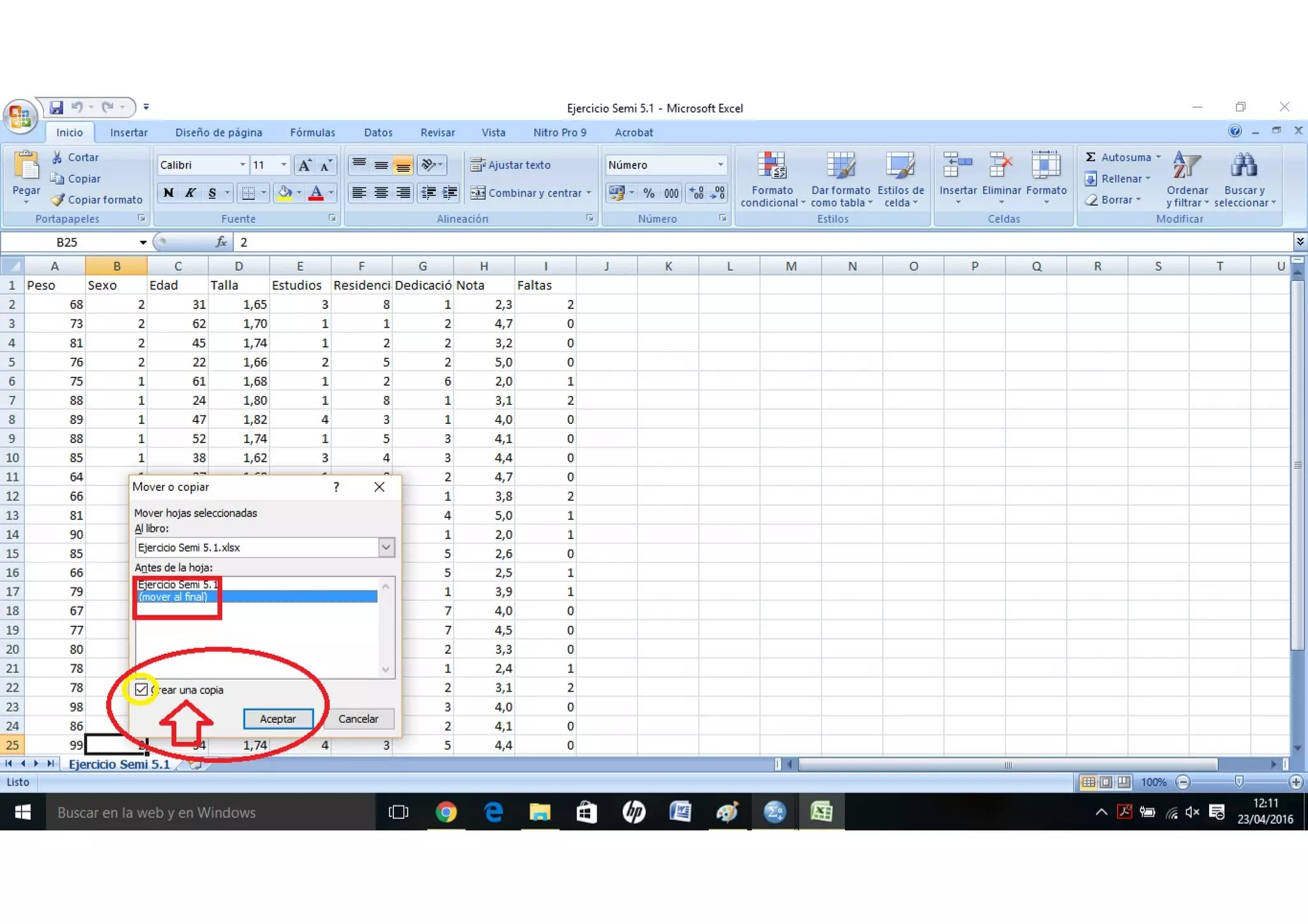 Exportar datos de SPSS a MS Excel