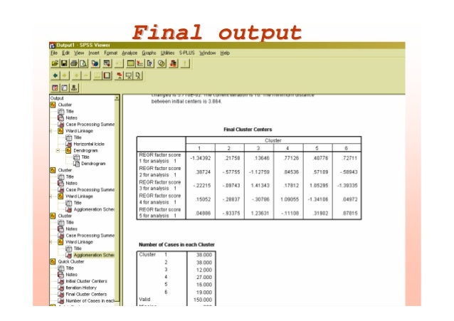 Spss tutorial-cluster-analysis