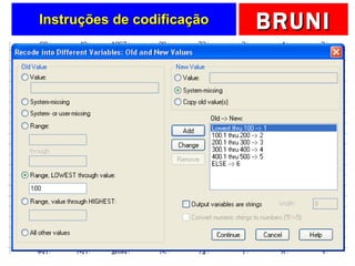Instruções de codificação 