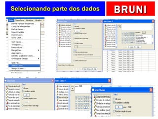 Selecionando parte dos dados 
