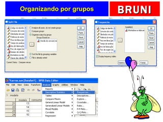 Organizando por grupos 
