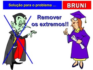 Solução para o problema … Remover  os extremos!! 