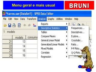Menu geral e mais usual 