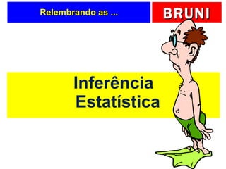 Relembrando as ... Inferência Estatística 