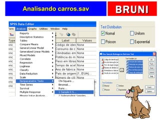 Analisando carros.sav 