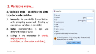 social sciences statistical package ppt. | PPTX