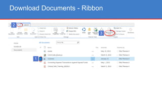 Download Documents - Ribbon
 