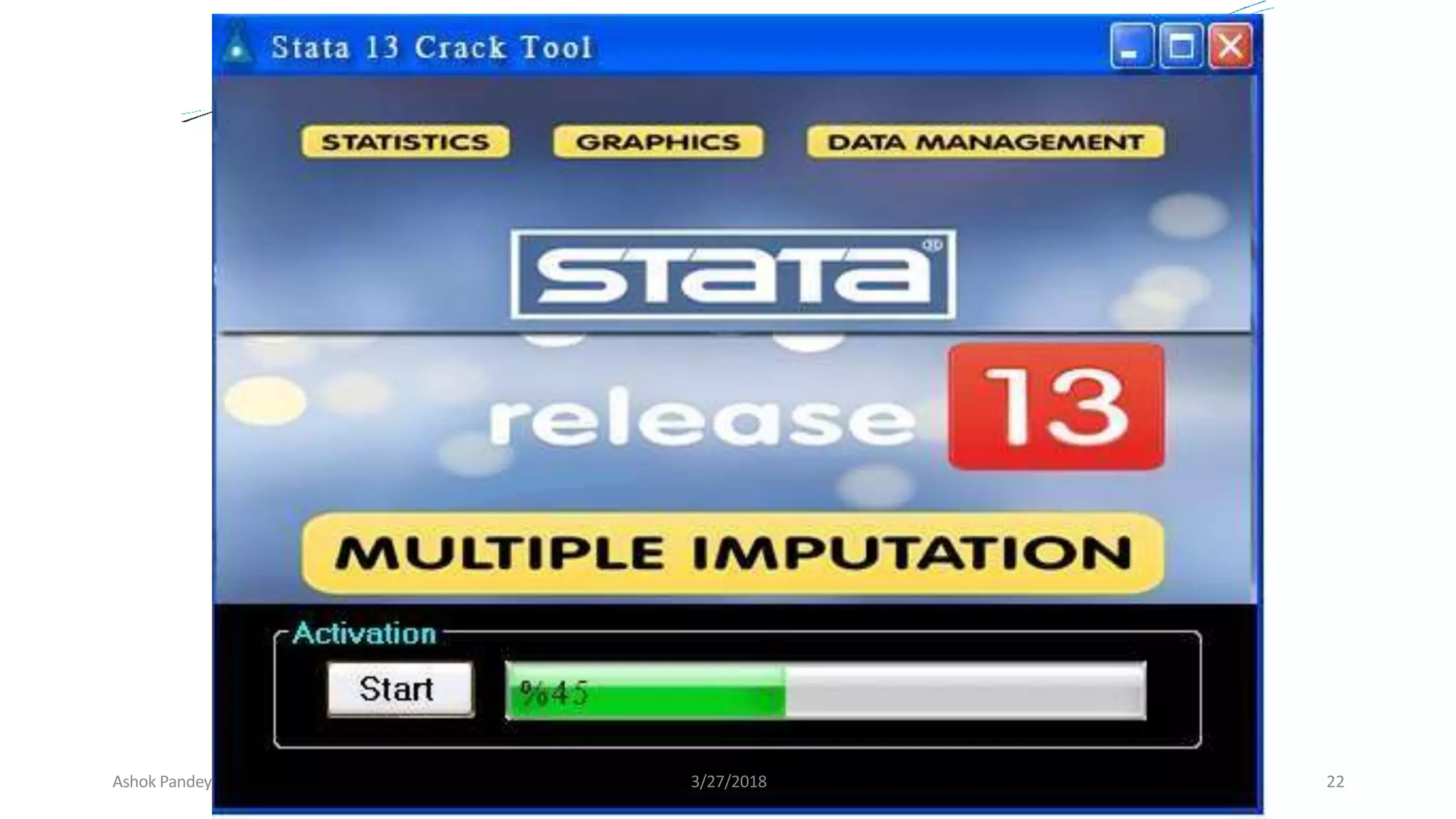Ashok Pandey 3/27/2018 22
 