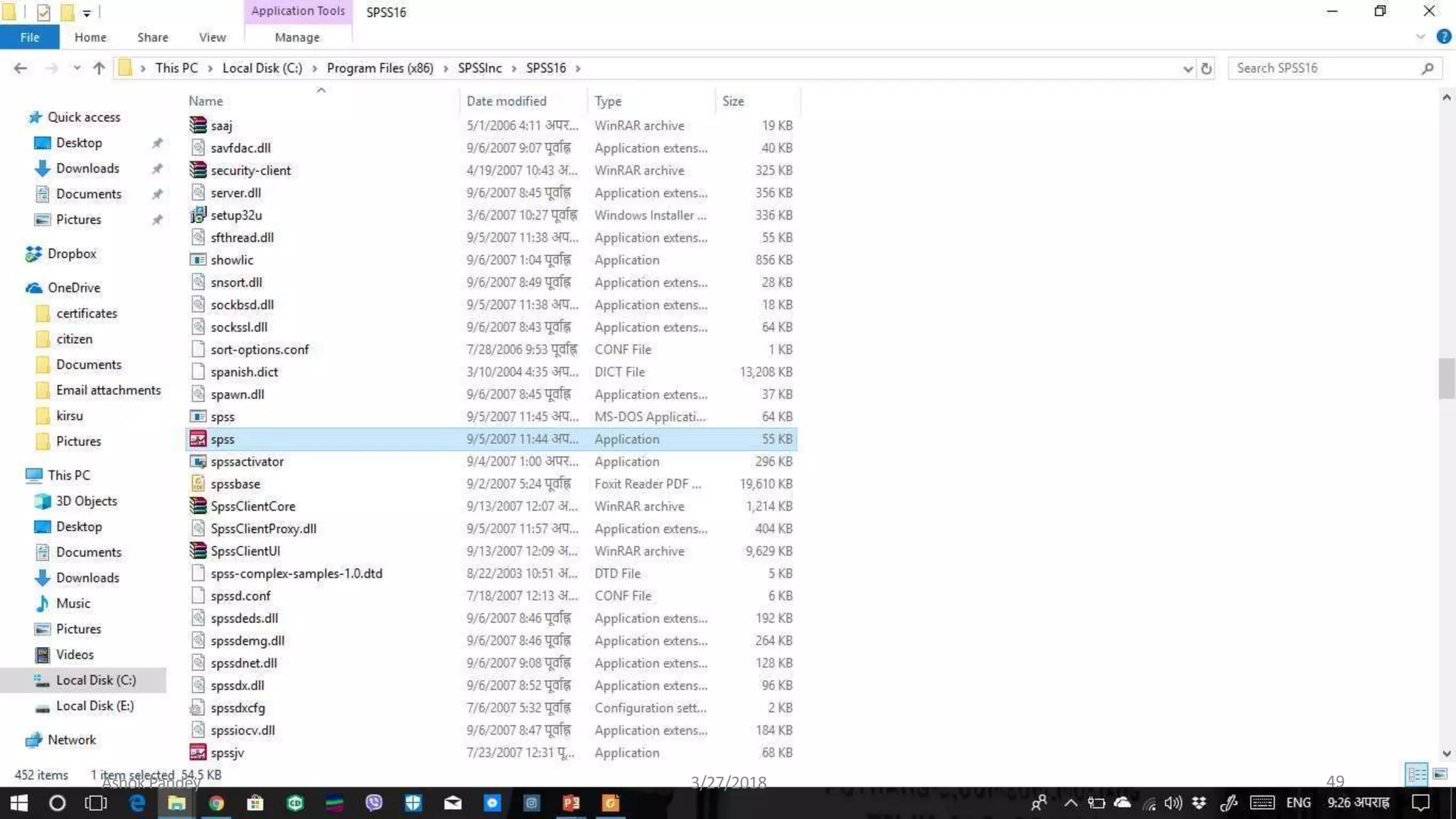 Ashok Pandey 3/27/2018 49
 