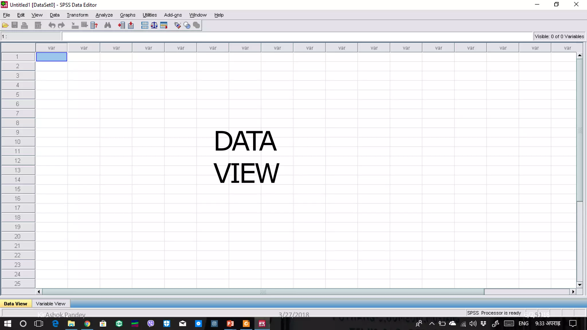 DATA
VIEW
Kiran Suwal 6/2/2018
Ashok Pandey 3/27/2018 51
 