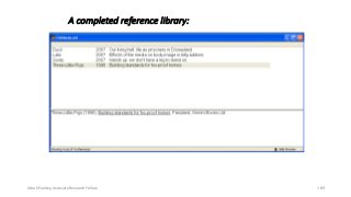A completed reference library:
Ashok Pandey, Associate Research Fellow 189
 