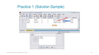 Practice 1 (Solution Sample)
Click
Ashok Pandey, Associate Research Fellow 93
 