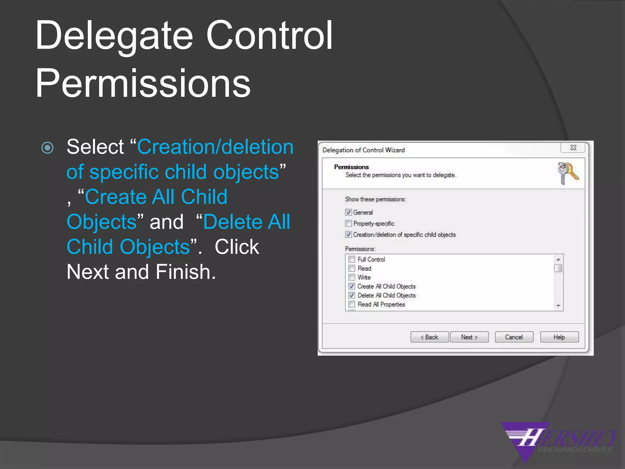 Configure Active Directory
