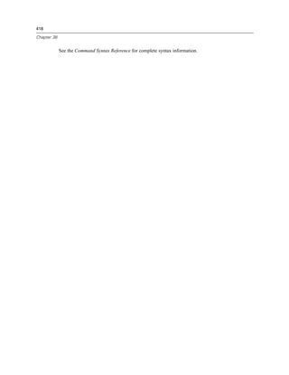 418

Chapter 38


             See the Command Syntax Reference for complete syntax information.
 