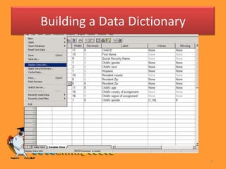 4Building a Data Dictionary