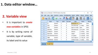 SPSS Lecture_1 [Autosaved].pptx