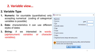 SPSS Lecture_1 [Autosaved].pptx