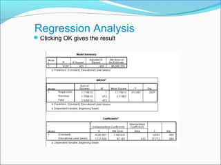 Spss lecture notes | PPT