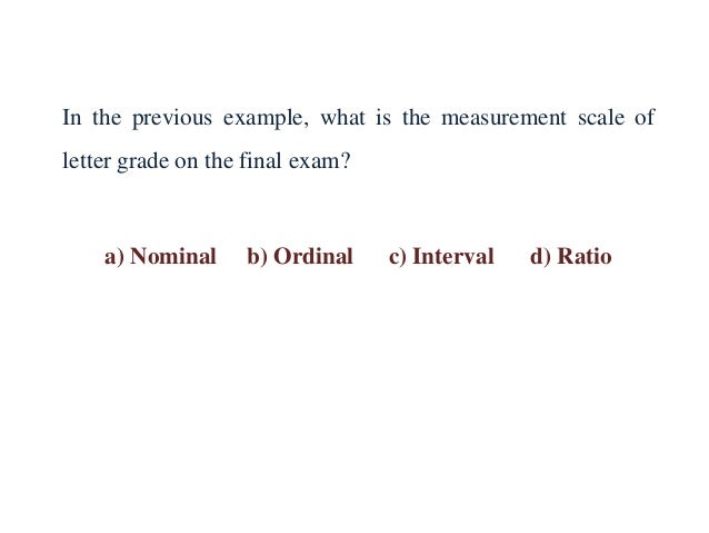 measure in spss 25 nominal ordinal
