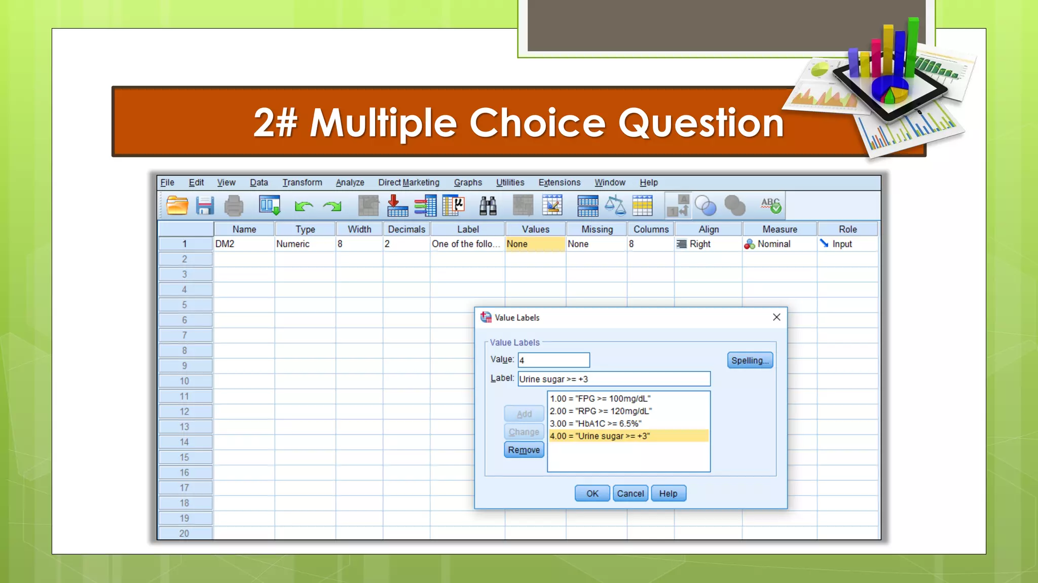 Spss series - data entry and coding | PDF