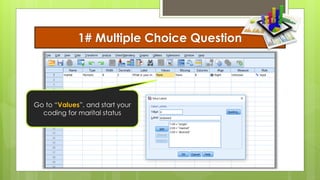 Spss series - data entry and coding | PDF