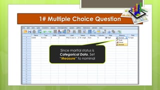 Spss series - data entry and coding | PDF