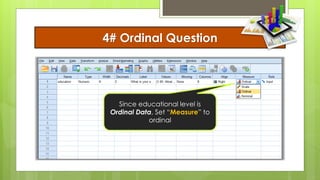 Spss series - data entry and coding | PDF