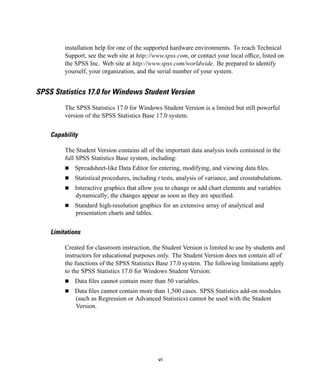Spss statistics brief guide 17.0 | PDF