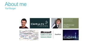 About me
Yuri Burger

00010010010
00111000001

 