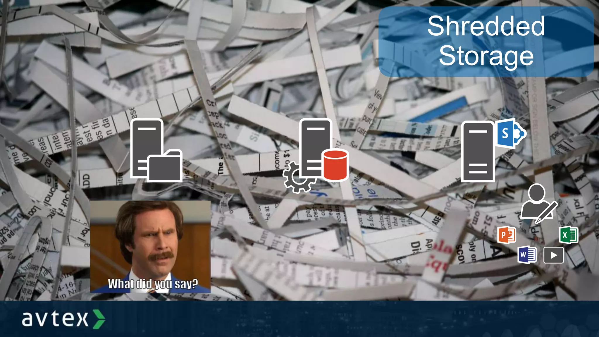 Shredded
Storage
64k64k64k1MB1MB
 