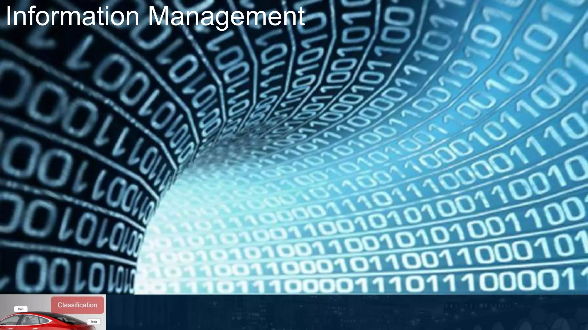 Information Management
 