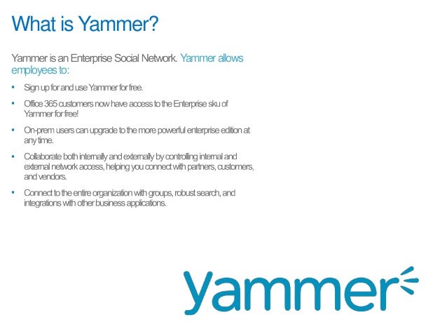 what is yammer