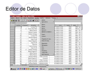 Editor de Datos 