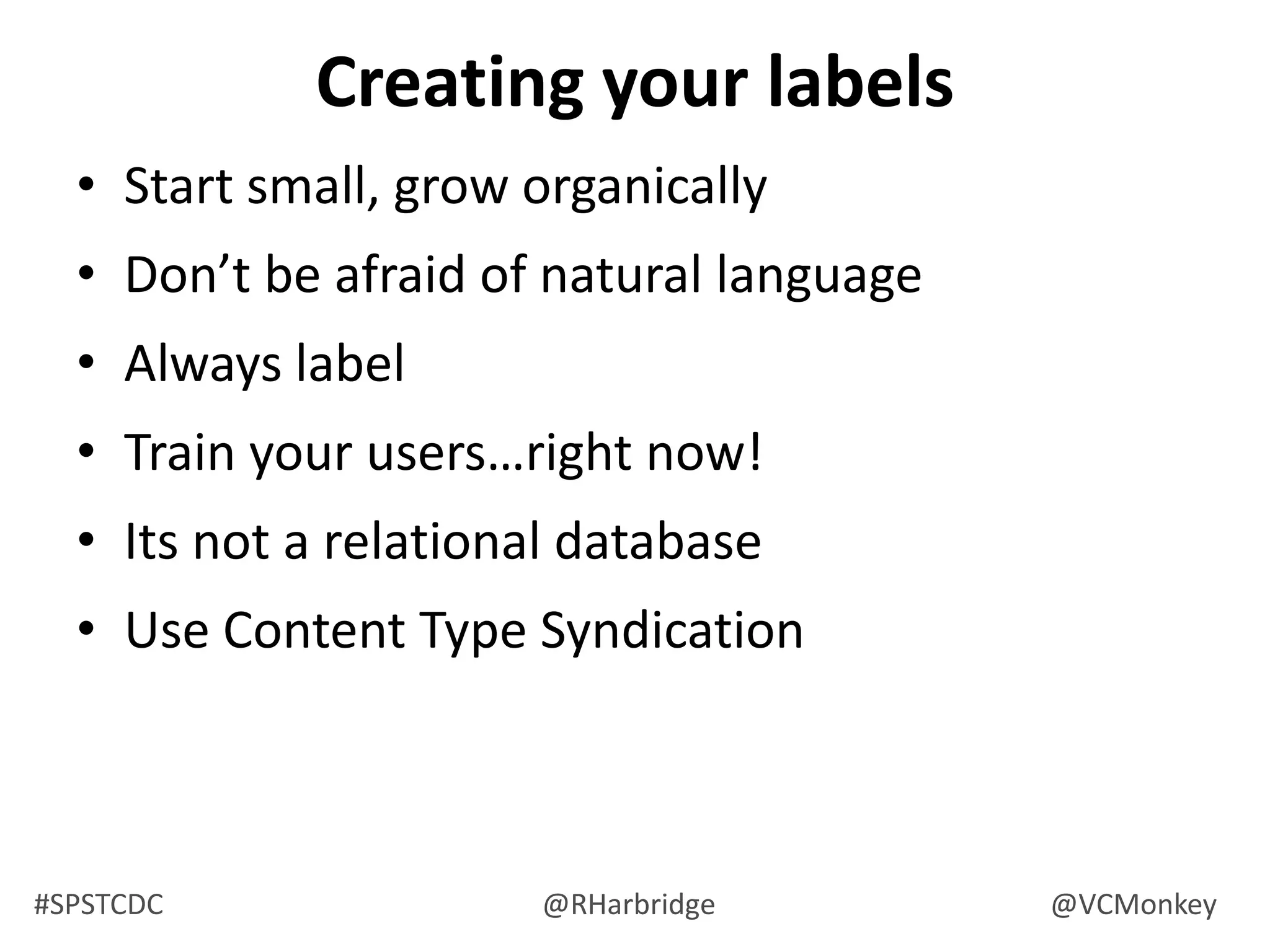 A SharePoint TaxonomyIf only there was a way content could be organized so content could be found/viewed in multiple ways…I like it!
