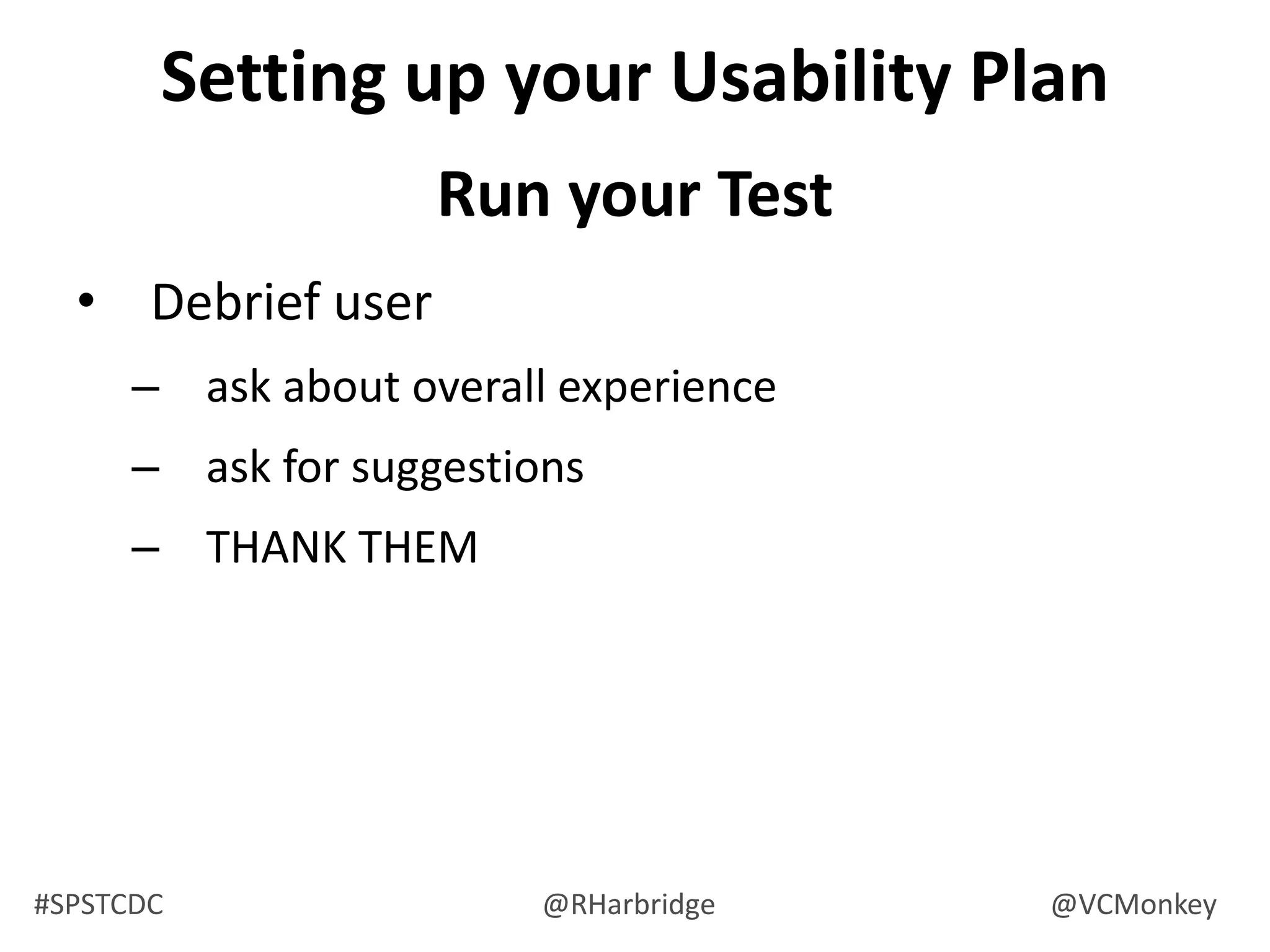 Usability Testing