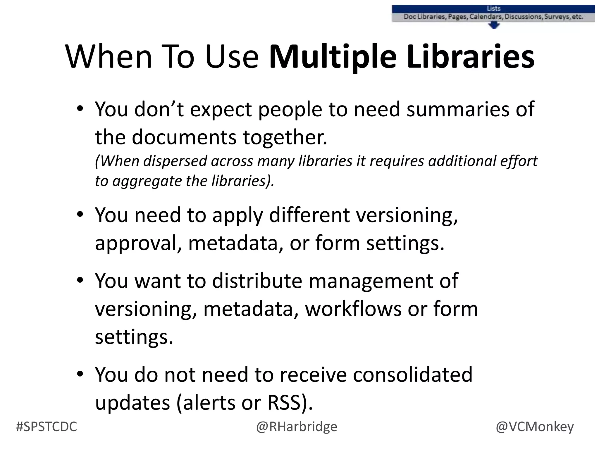 The Importance of Making Good Information Architecture Decisions