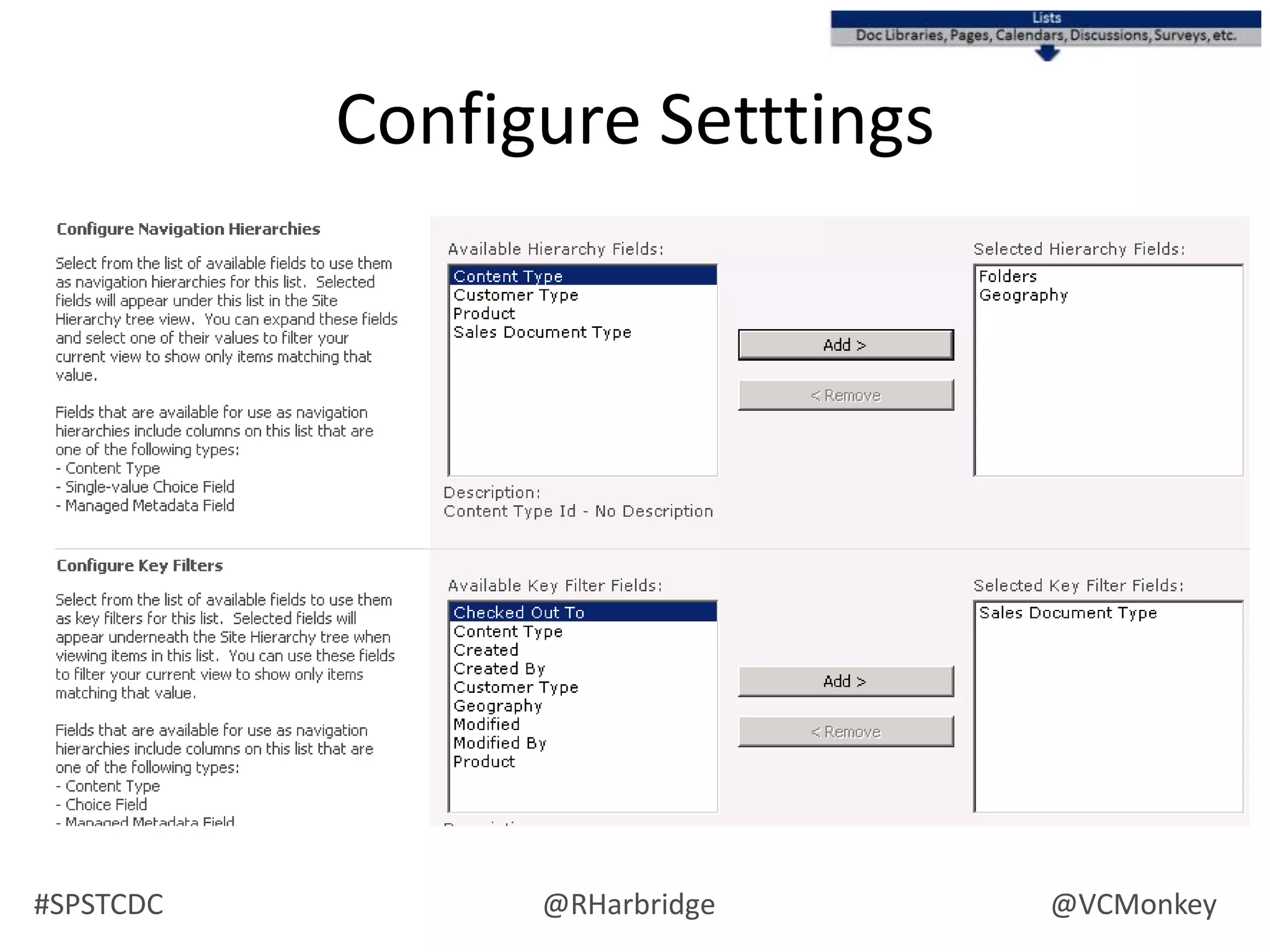 Divisional stakeholders
