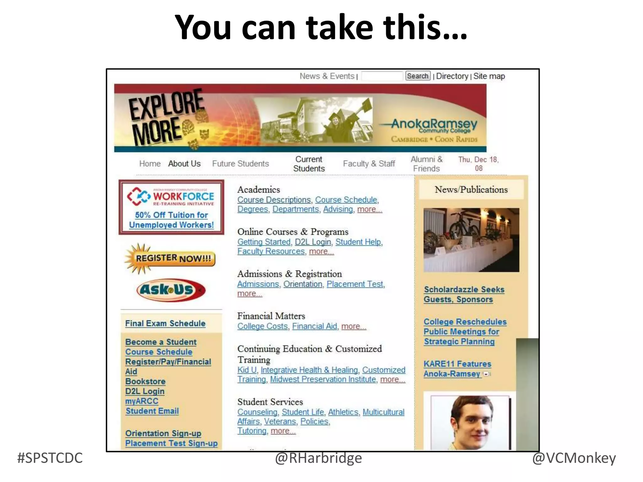 #5WE THOUGHT IT WAS ABOUT STORING INFORMATION, NOT USING IT