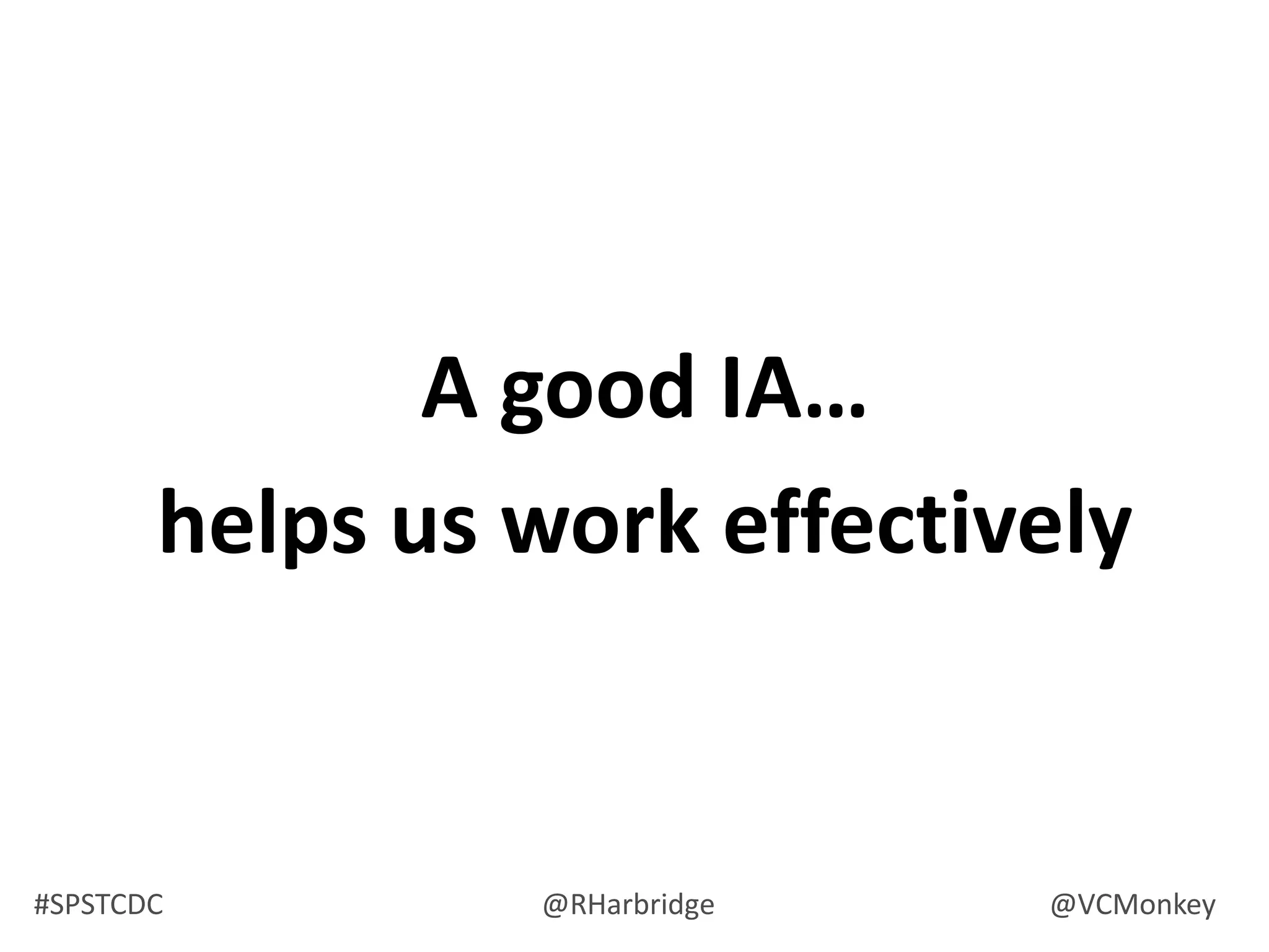 How users look for informationThe too-easy information seeking model