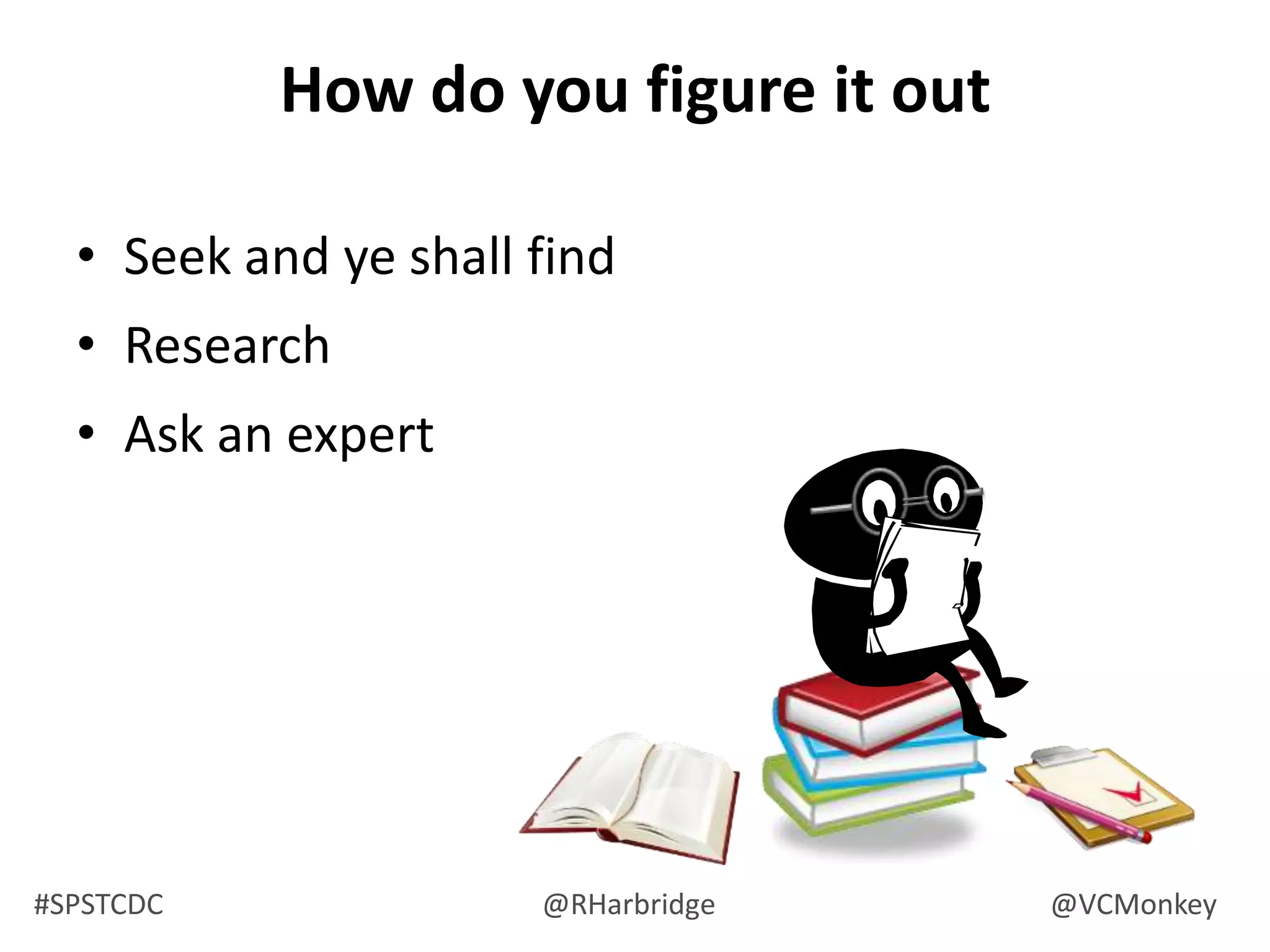 Incorporate Feedback PlanningCouldn’t Find What You Were Looking For? Let Us Know (On Search Pages)Intranet Design or Improvement ContestsDo You Like The New Homepage Design? Click I Like It or Leave A Note!(Simple front end code/webparts means users don’t even have to go to the ribbon.)Provide Feedback Button & Custom ListWant More? Give Users a Bookmark Feature and Analyze User BookmarksBlog New Features/Changes and Encourage Comments