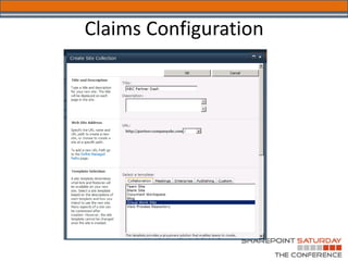 Claims Configuration
 