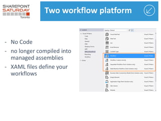 Two workflow platform
 