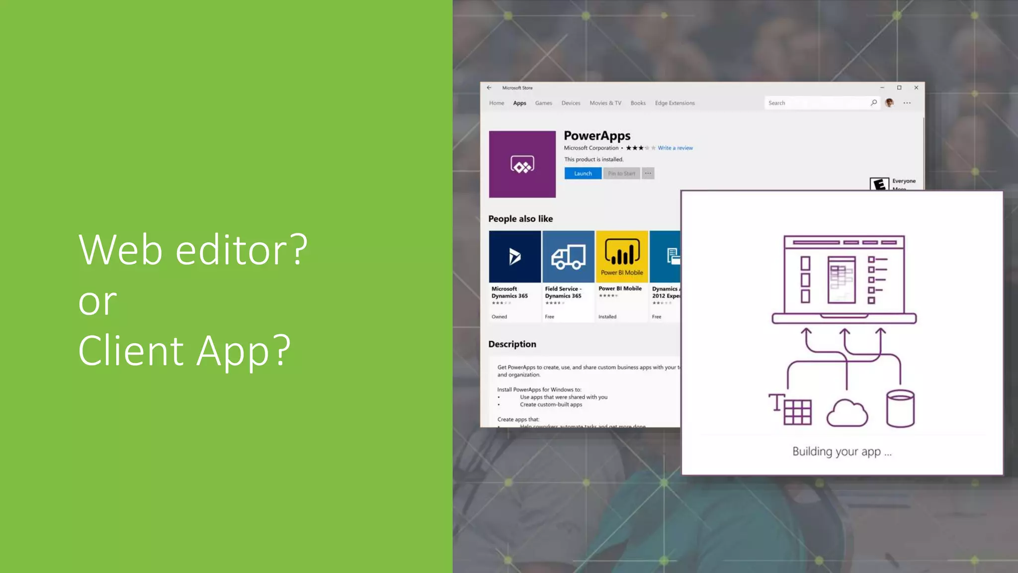 #CollaborateCanada
Web editor?
or
Client App?
 
