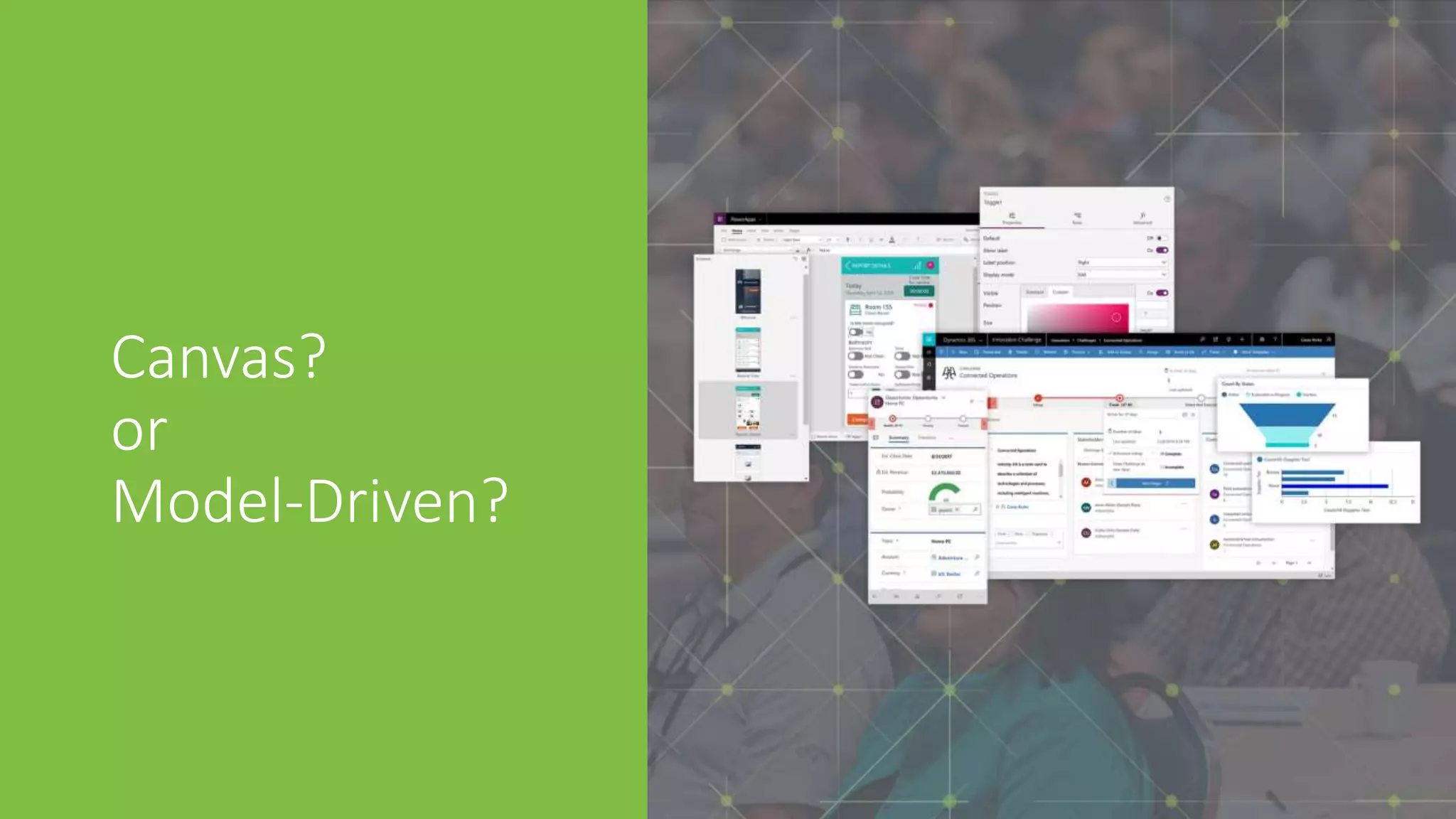 #CollaborateCanada
Canvas?
or
Model-Driven?
 