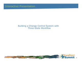 SP Summit: How To Build A CCS