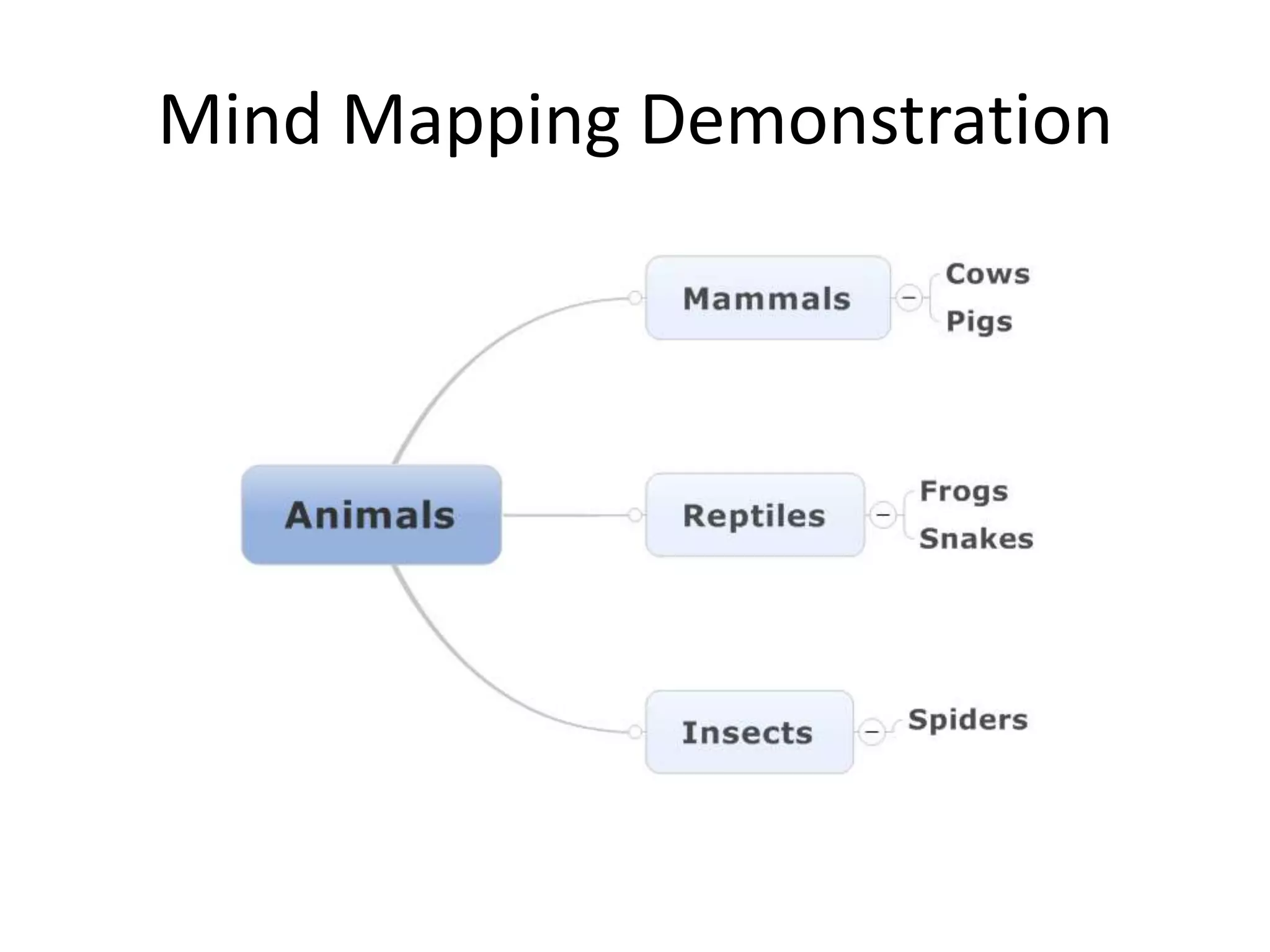 Mind Mapping Demonstration
 